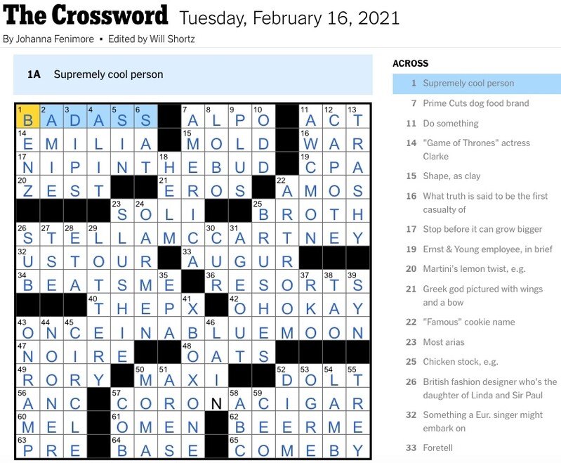 crossword