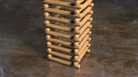 stacked